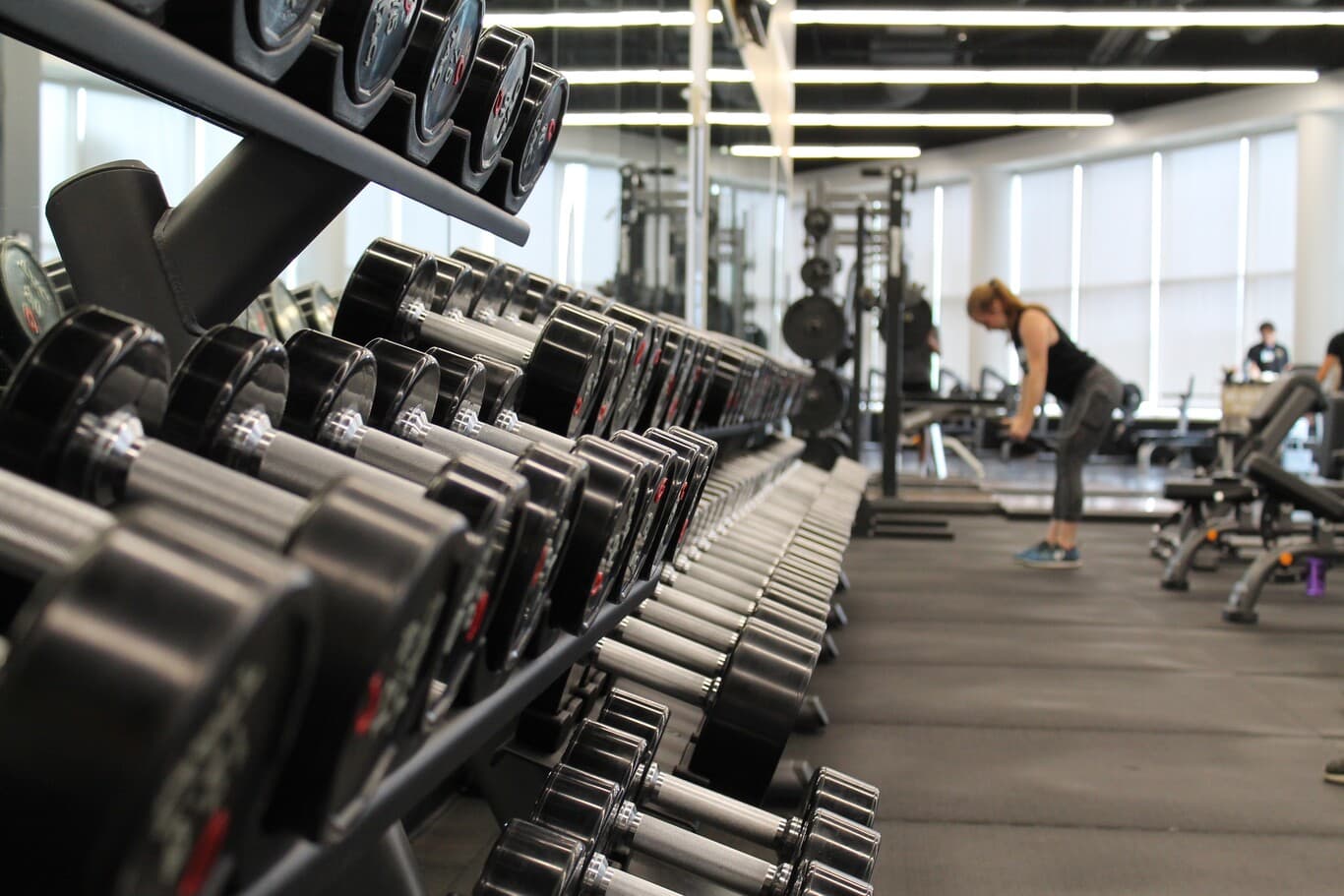 Tótem inteligente en gimnasio